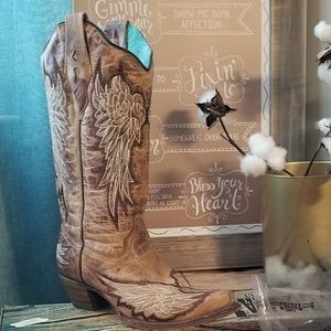 LADIES CORRAL WESTERN BOOTS